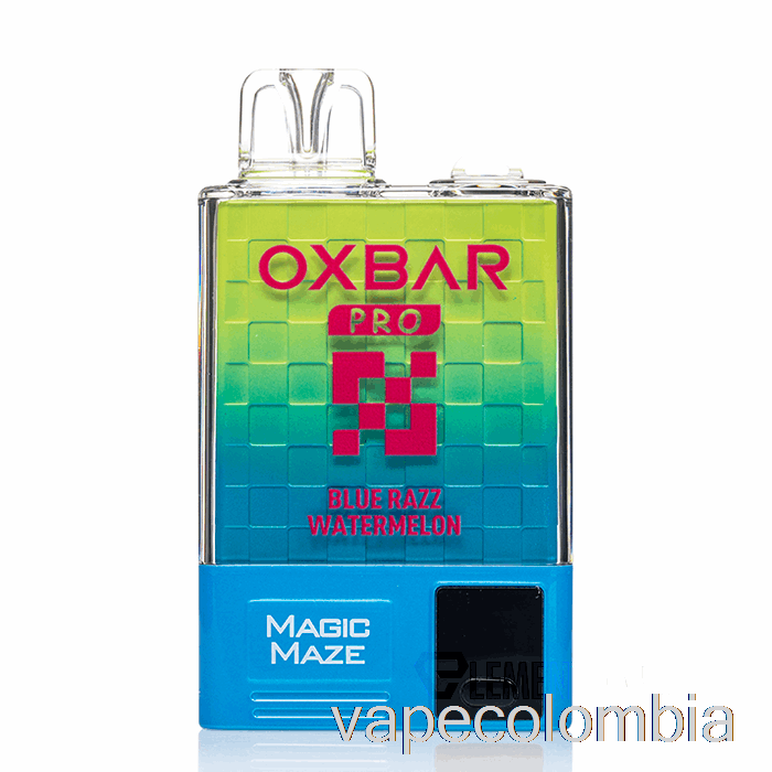 Vape Desechable Oxbar Magic Maze Pro 10000 Desechable Blue Razz Sandía - Jugo De Vaina